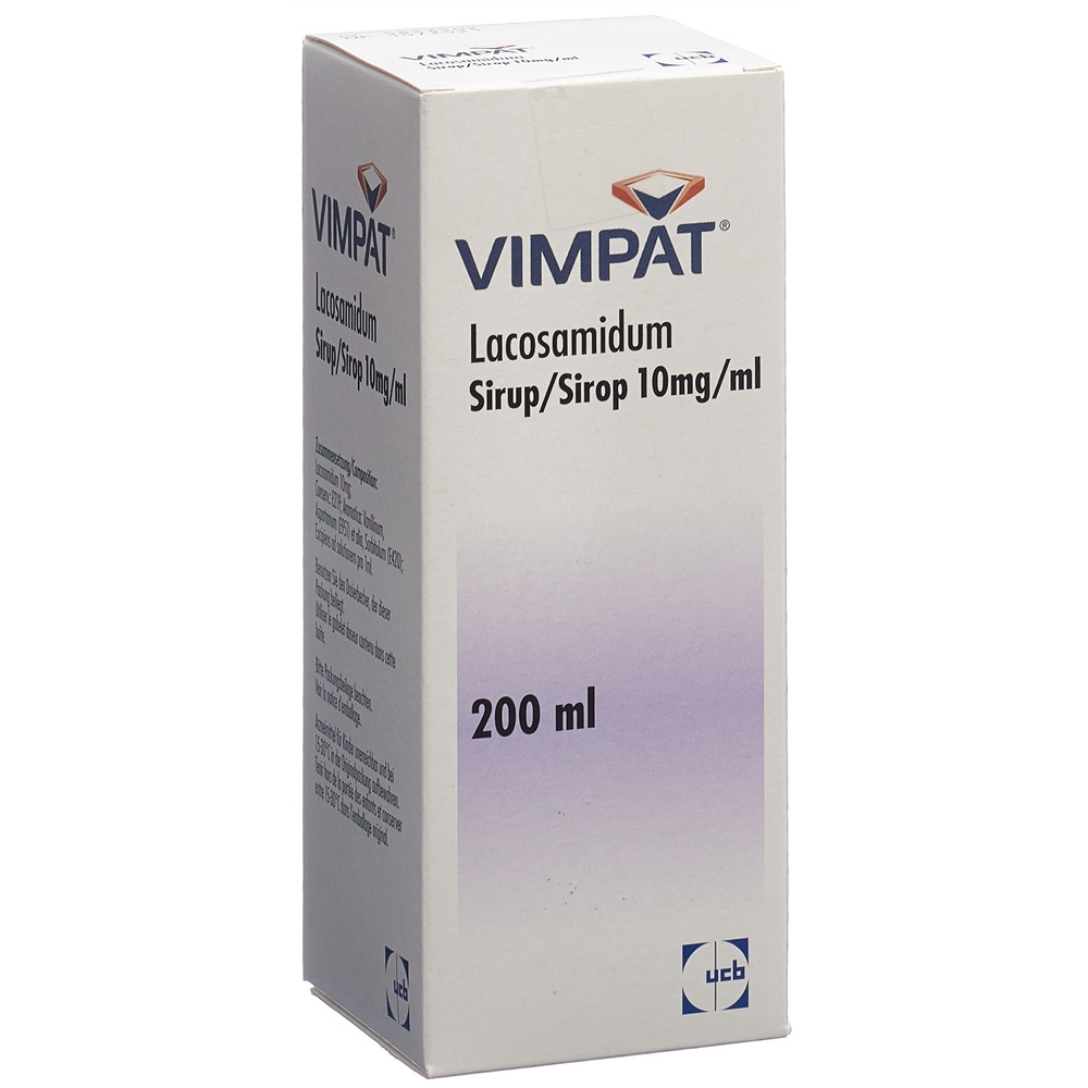 VIMPAT sirop 10 mg/ml fl 200 ml