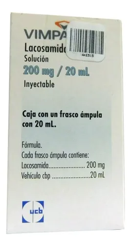 Vimpat 200 mg/ 20 ml, solution pour perfusion
