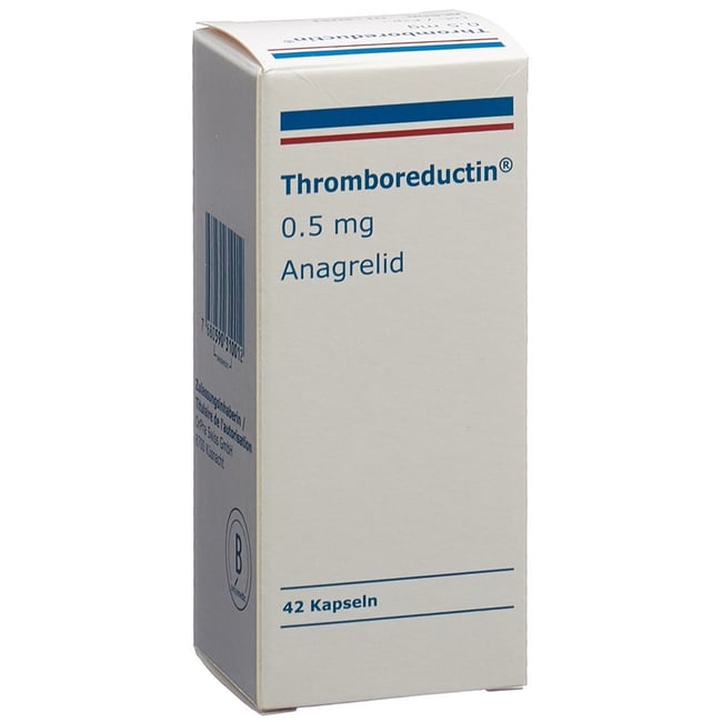 Thromboreductin 0.5 mg, Kapseln