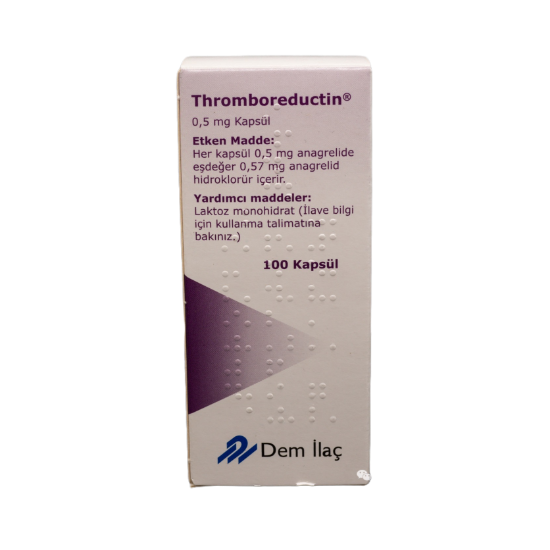Thromboreductin 0.5 mg, Kapseln