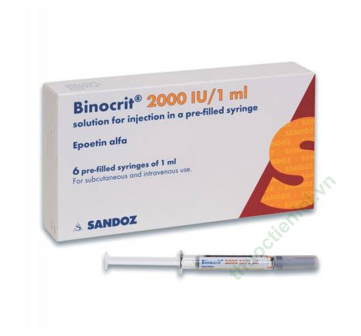 Binocrit 2000 IE/1 ml, Injektionslösung in Fertigspritzen