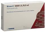 Binocrit 5000 IE/0,5 ml, Injektionslösung in Fertigspritzen