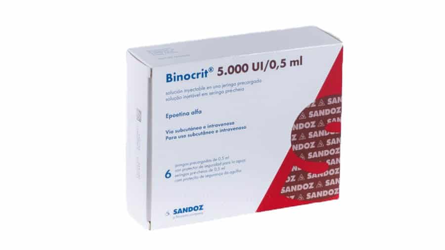 Binocrit 5000 IE/0,5 ml, Injektionslösung in Fertigspritzen