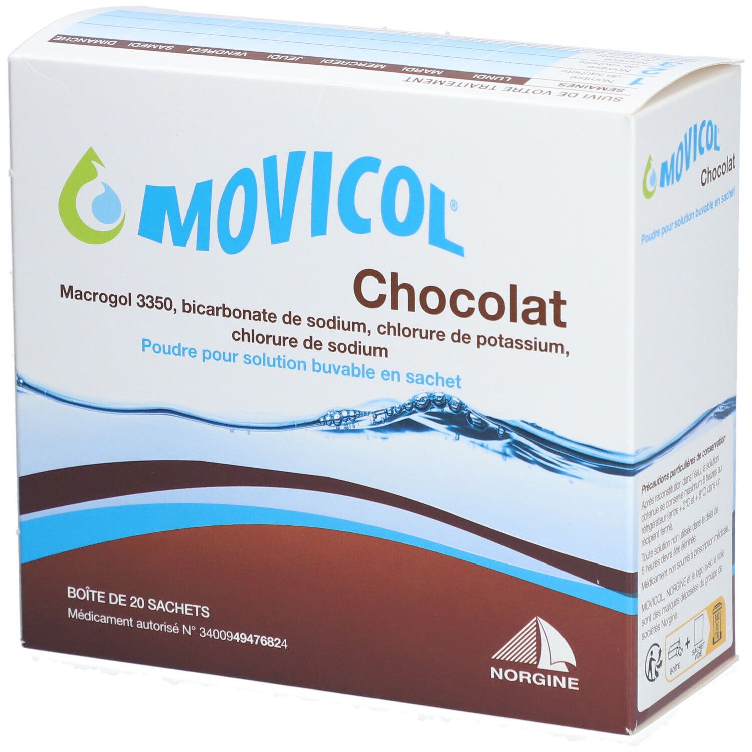 Movicol Chocolat, Pulver zur Herstellung einer Lösung zum Einnehmen