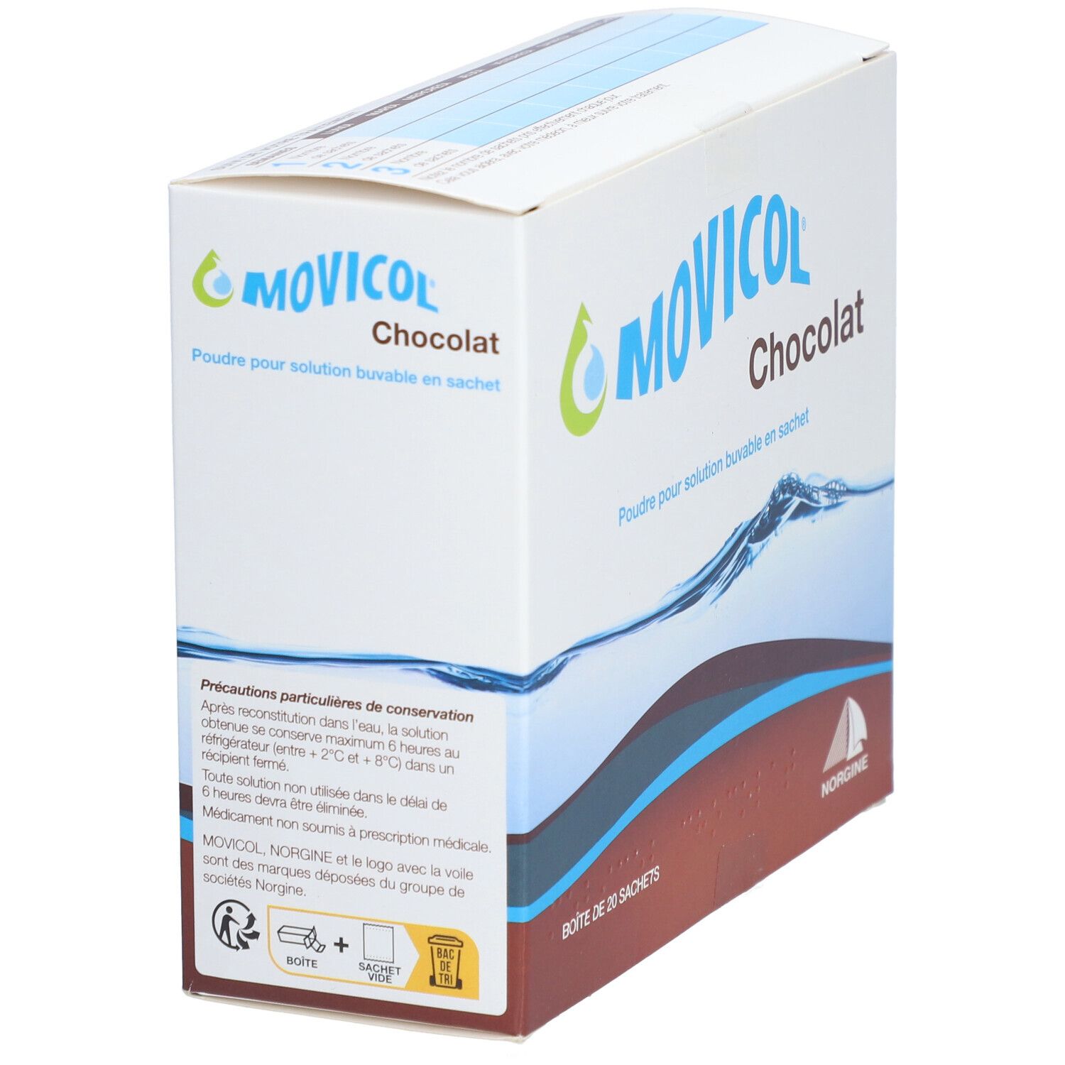 Movicol Chocolat, Pulver zur Herstellung einer Lösung zum Einnehmen