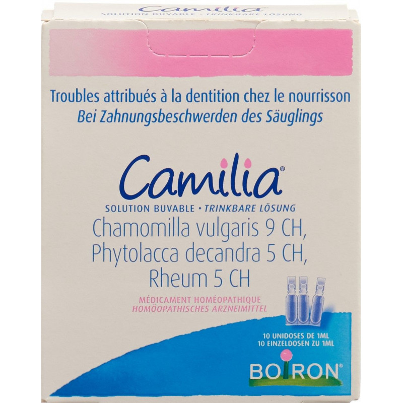 Camilia, liquide oral en récipient unidose