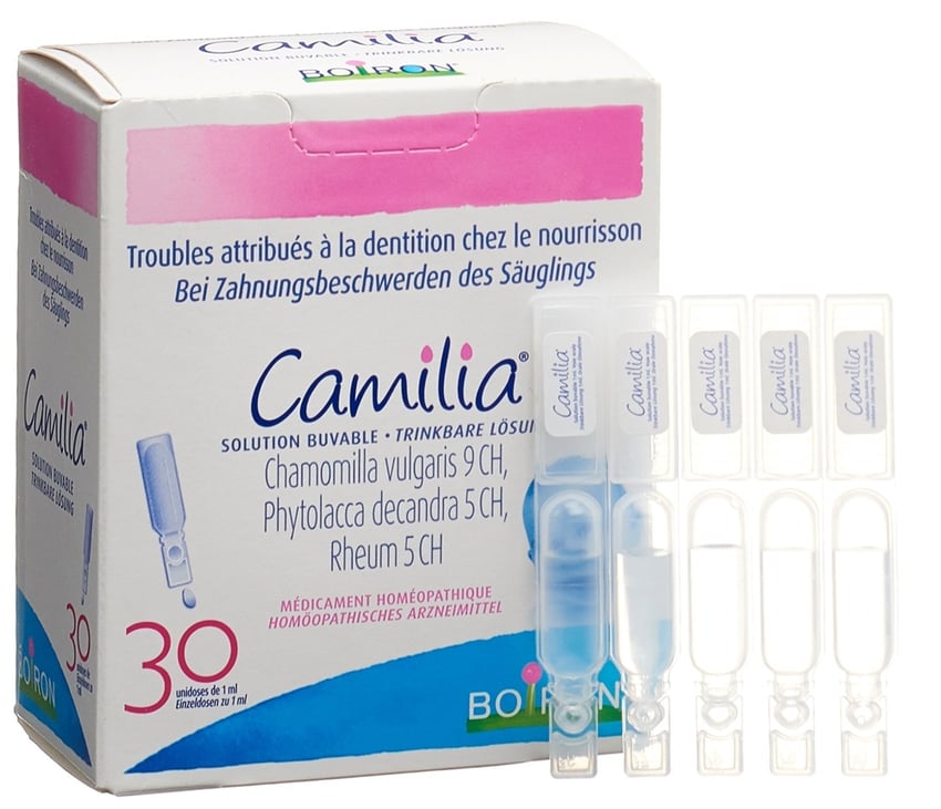 Camilia, liquide oral en récipient unidose
