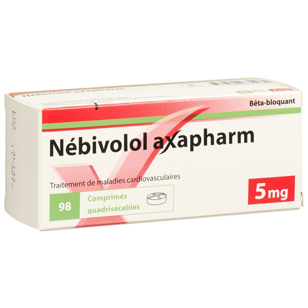 NEBIVOLOL axapharm cpr 5 mg 98 pce