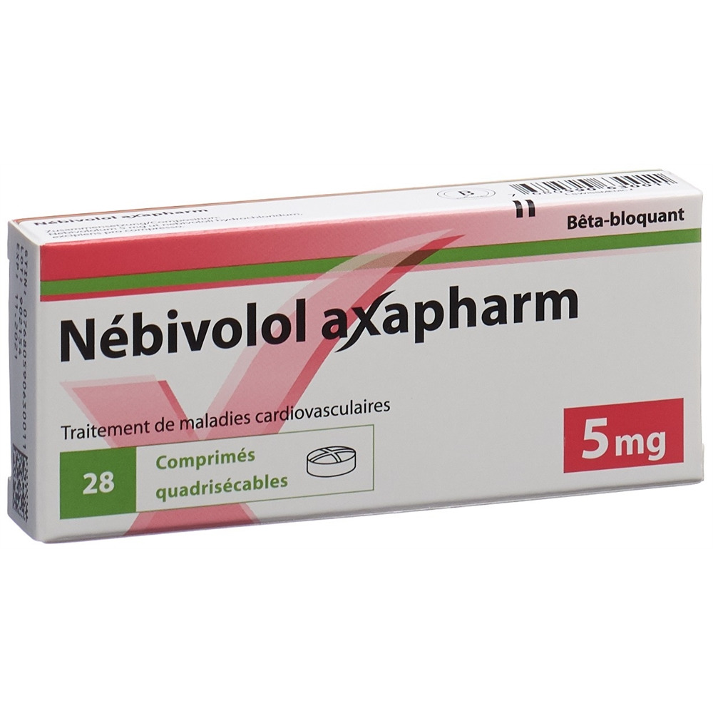 NEBIVOLOL axapharm cpr 5 mg 98 pce