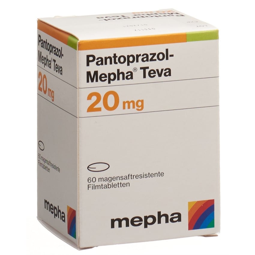Pantoprazol-Mepha 20 mg, Filmtabletten