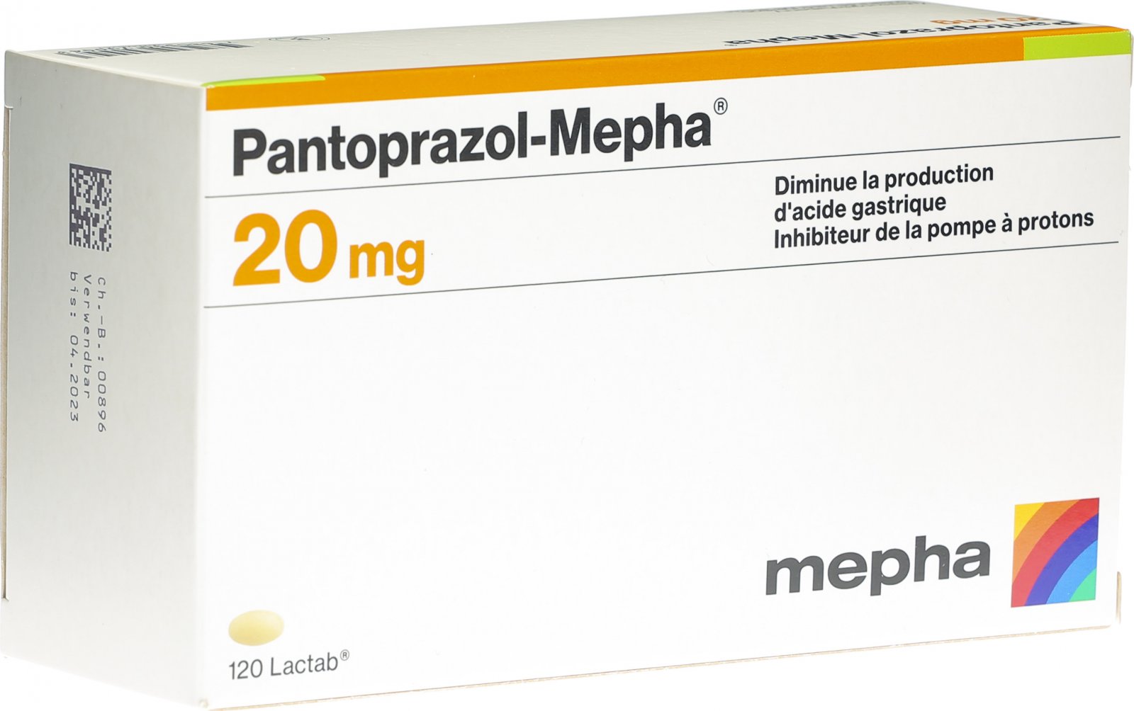 Pantoprazol-Mepha 20 mg, Filmtabletten