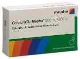 Calcium D3-Mepha 1200/800, Brausetabletten