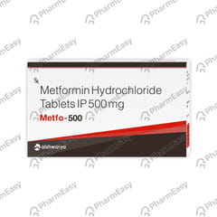 Metfo-X 500 mg, Filmtabletten