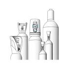 Sauerstoff medizinal Carbagas, Gas zur medizinischen Anwendung, kälteverflüssigt in mobilen Behältern