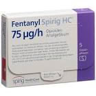 Fentanyl Spirig HC 75 ug/h, Transdermales Pflaster