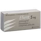 Efient 5 mg, comprimés pelliculés