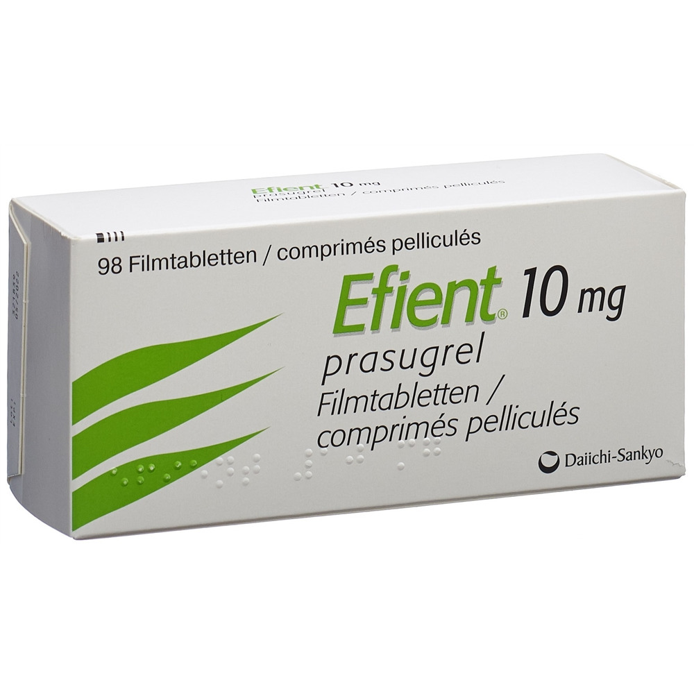 EFIENT cpr pell 10 mg 98 pce
