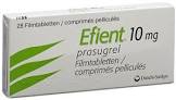 EFIENT cpr pell 10 mg 30 pce