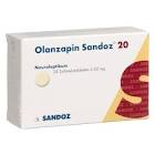 Olanzapin Sandoz 20, Filmtabletten
