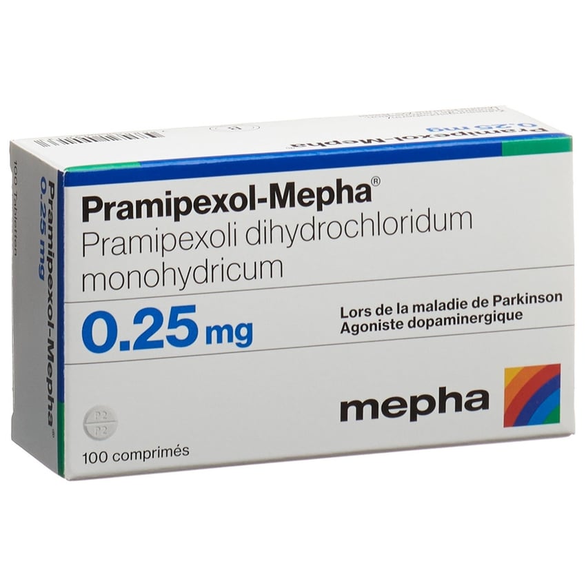 Pramipexol-Mepha 0.25 mg, Tabletten