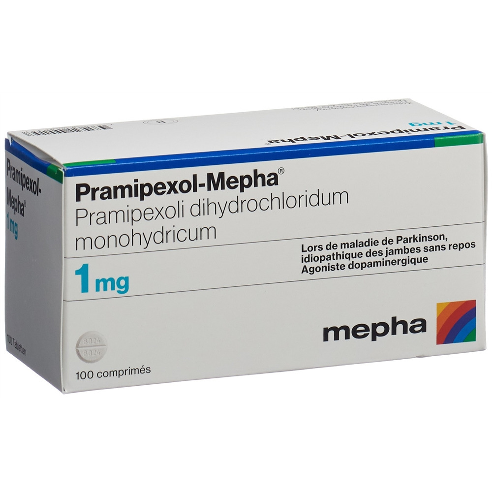 Pramipexol-Mepha 1.0 mg, Tabletten