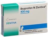 Ibuprofen N Zentiva 400 mg, Filmtabletten