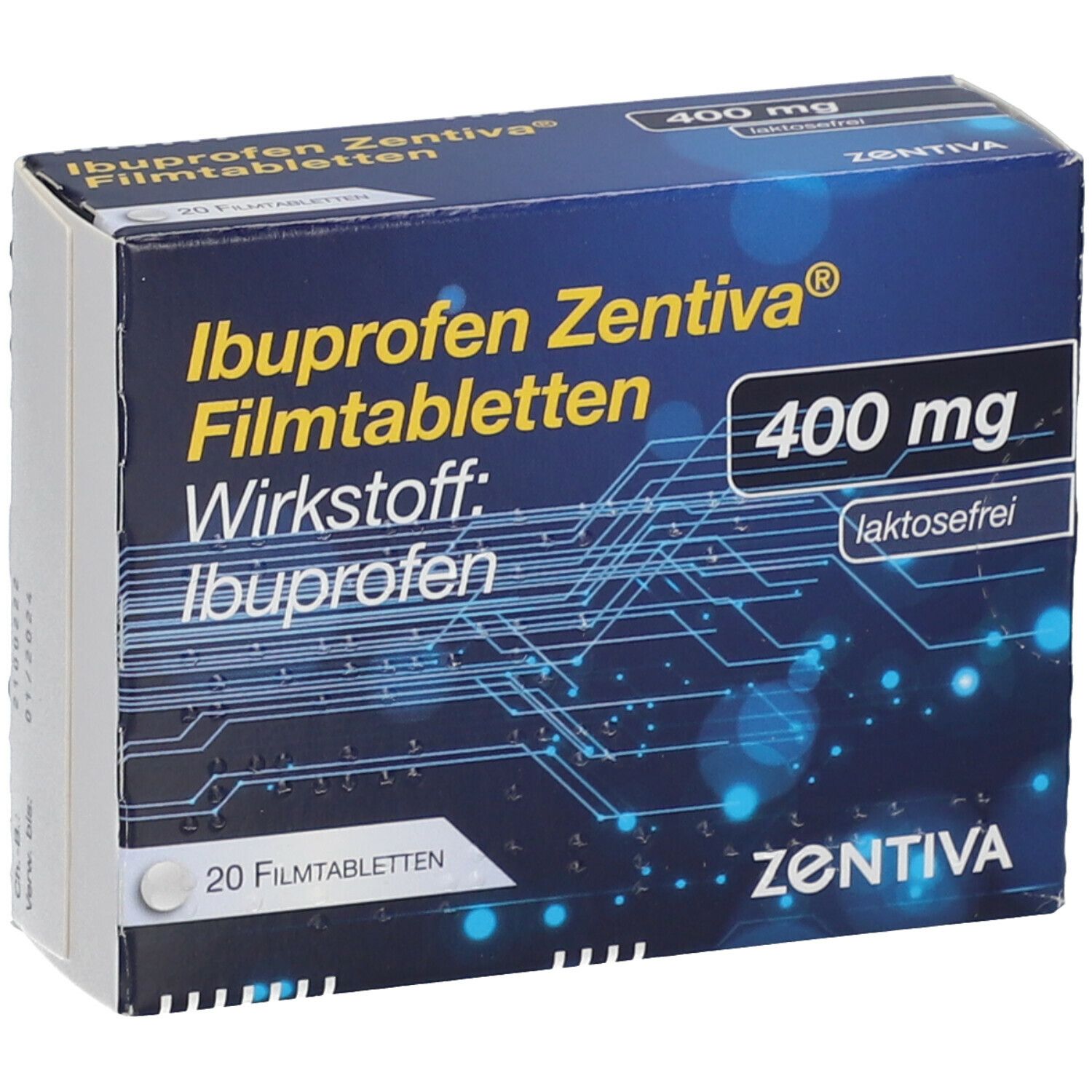 Ibuprofen N Zentiva 400 mg, Filmtabletten