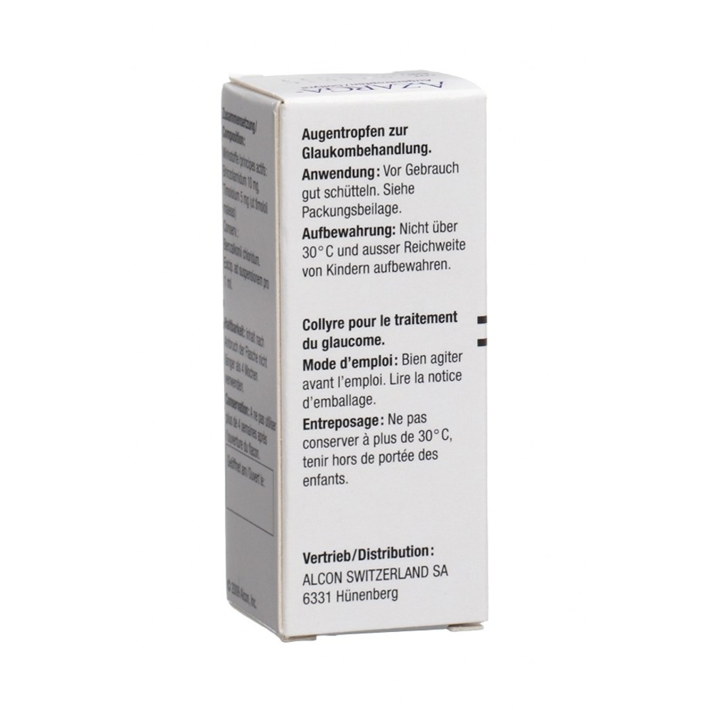 AZARGA susp opht fl 5 ml