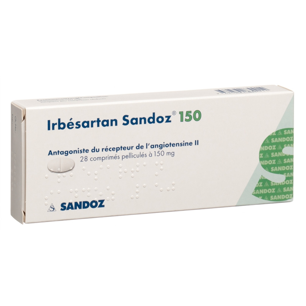 IRBESARTAN Sandoz cpr pell 150 mg 28 pce