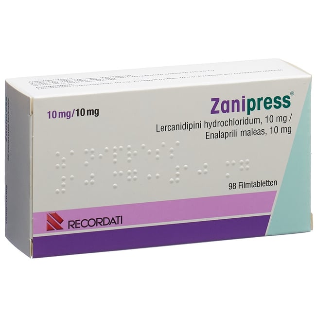Zanipress 10 mg/10 mg, Filmtabletten