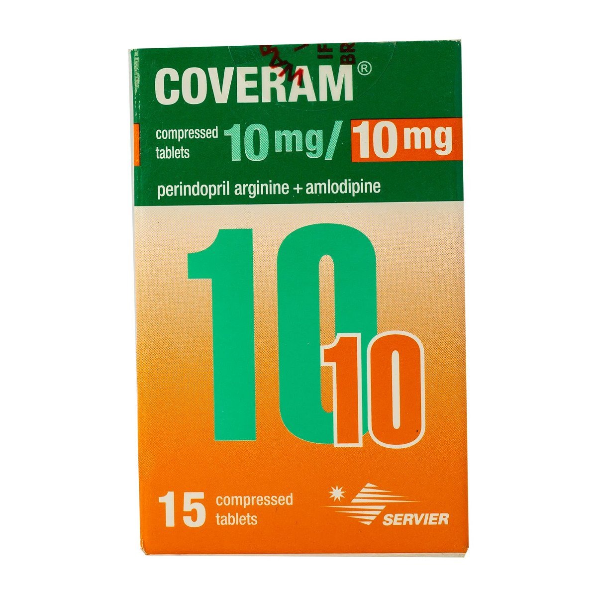 Coveram 10 mg/10 mg, comprimés