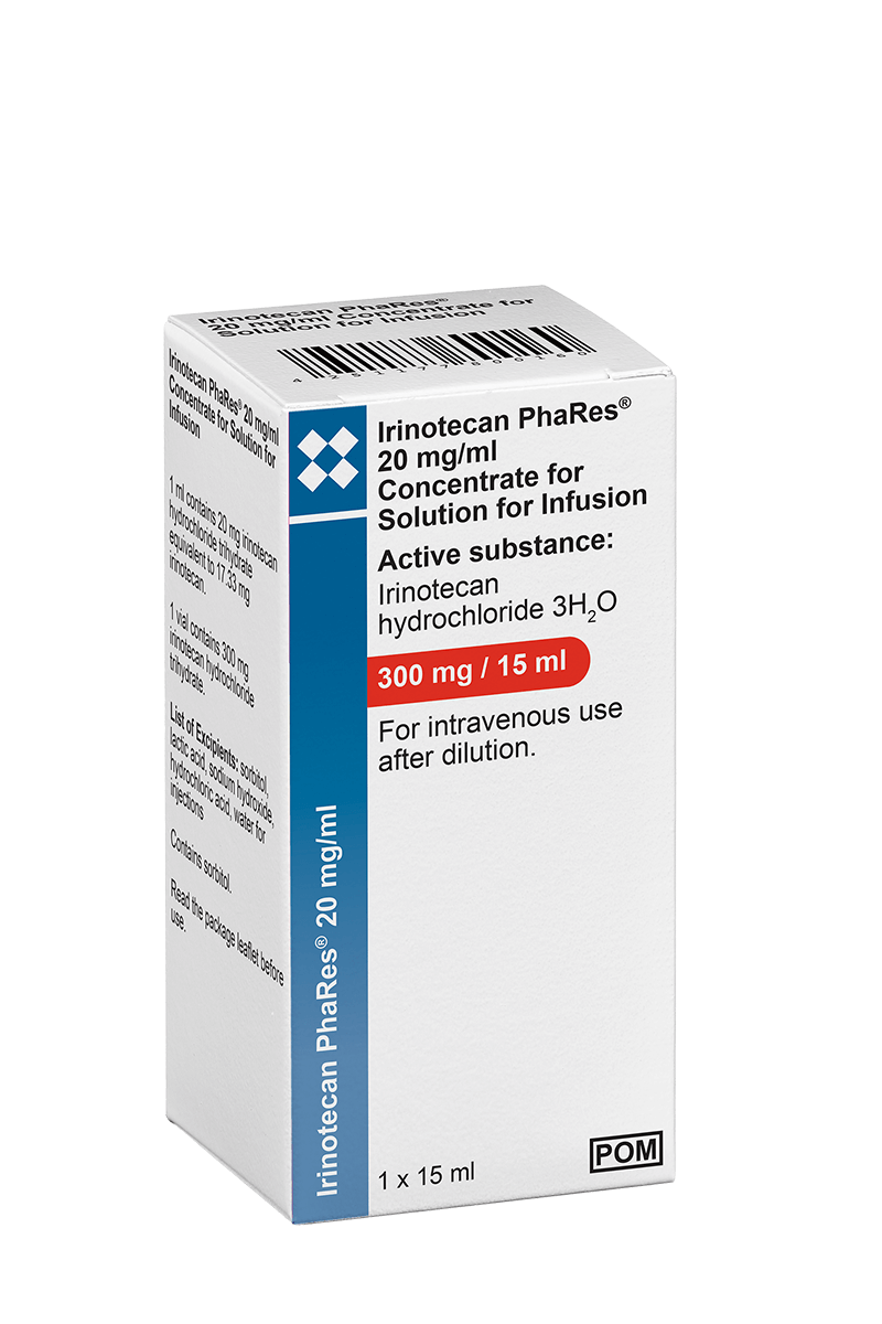 IRINOTECAN Teva liquid 300 mg/15ml flac