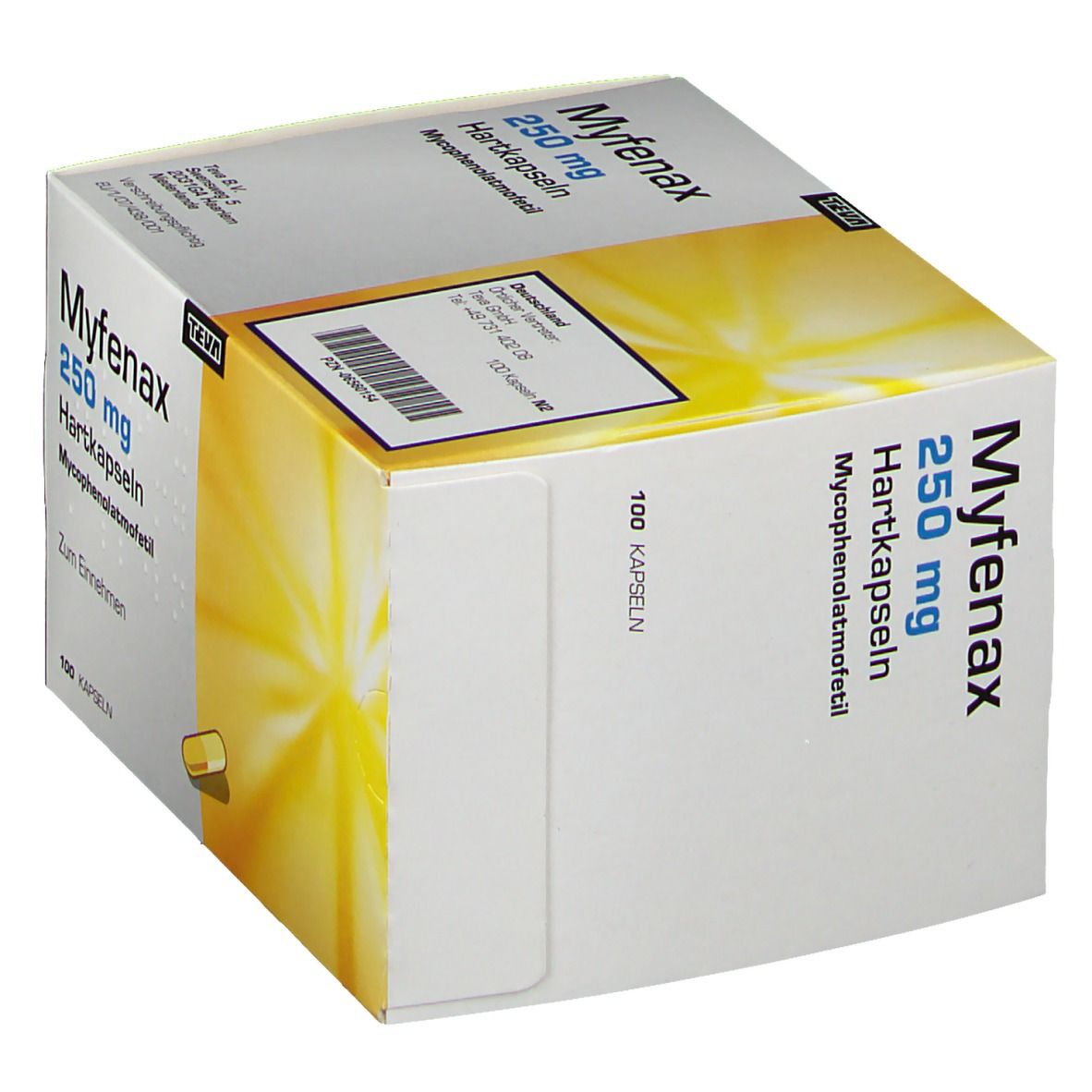 MYFENAX caps 250 mg 3 x 100 pce