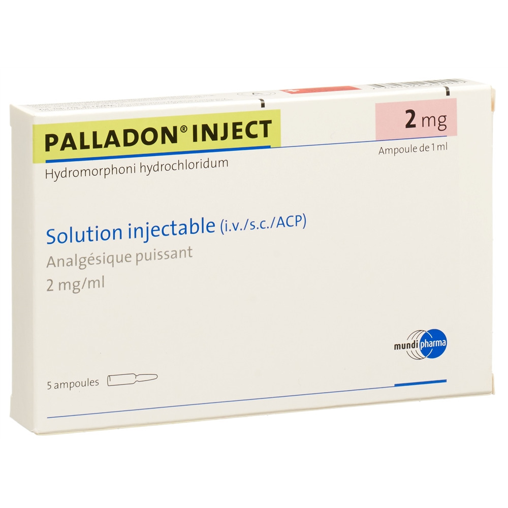 PALLADON INJECT prép inj perf 2 mg/ml 5 amp 1 ml