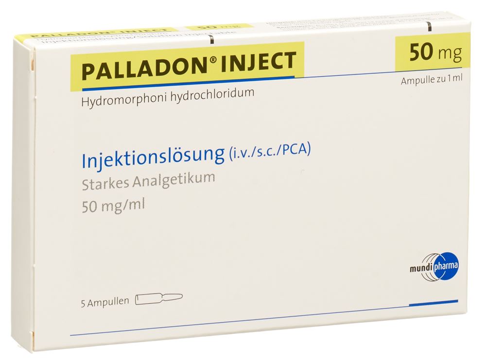 PALLADON INJECT prép inj perf 50 mg/ml 5 amp 1 ml