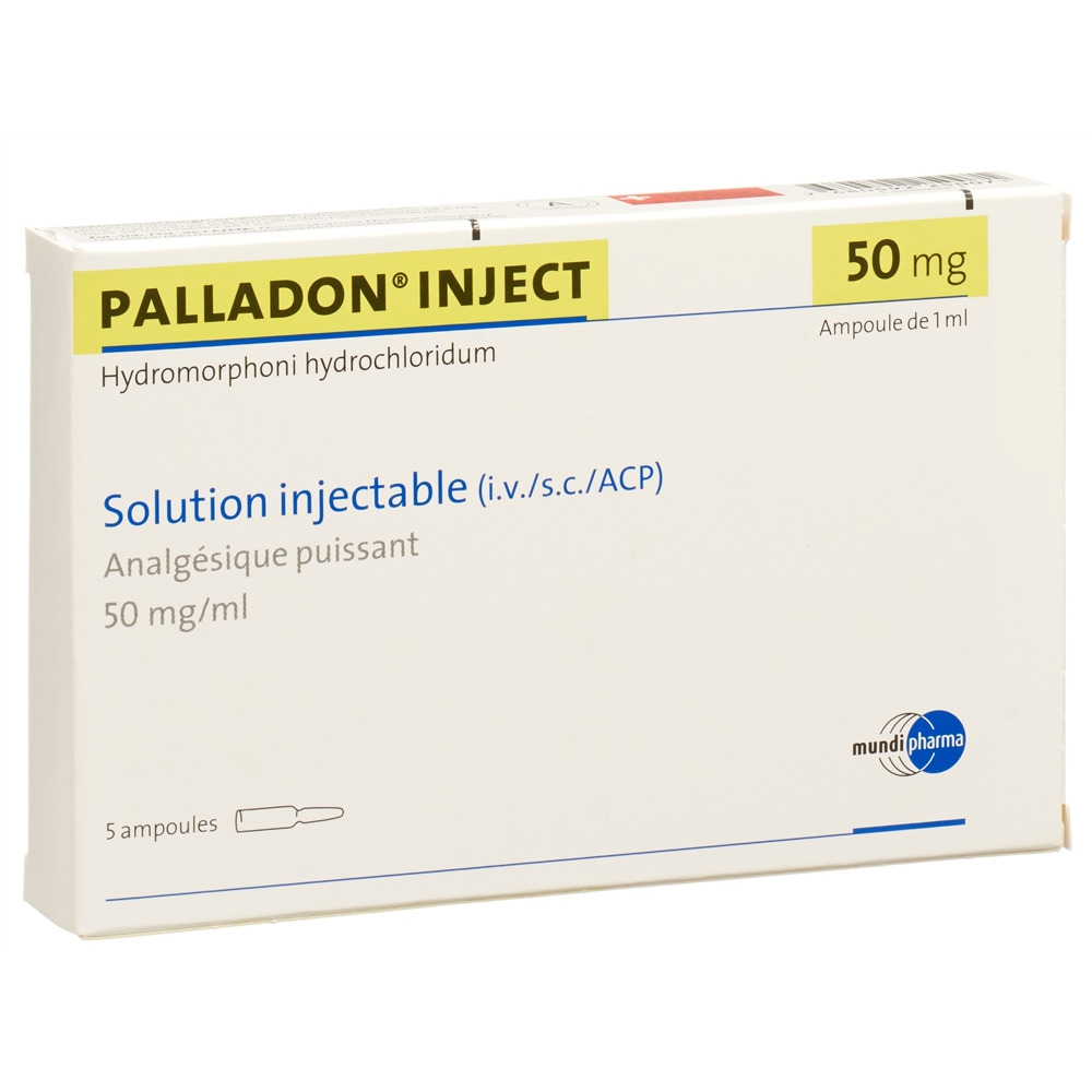 PALLADON INJECT prép inj perf 50 mg/ml 5 amp 1 ml
