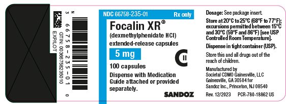 Focalin XR 5 mg, Kapseln