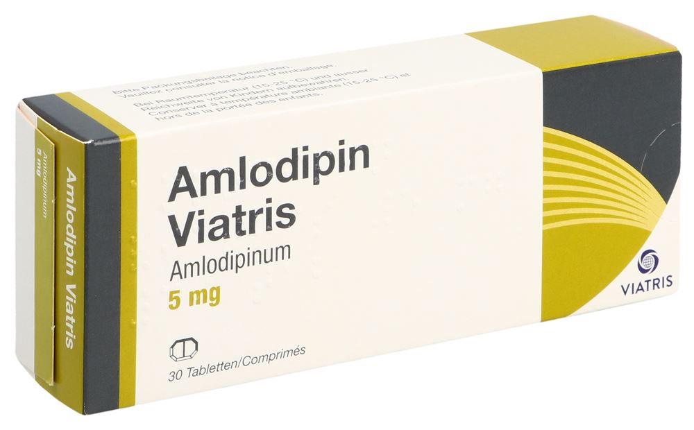 AMLODIPIN Viatris cpr 5 mg 30 pce