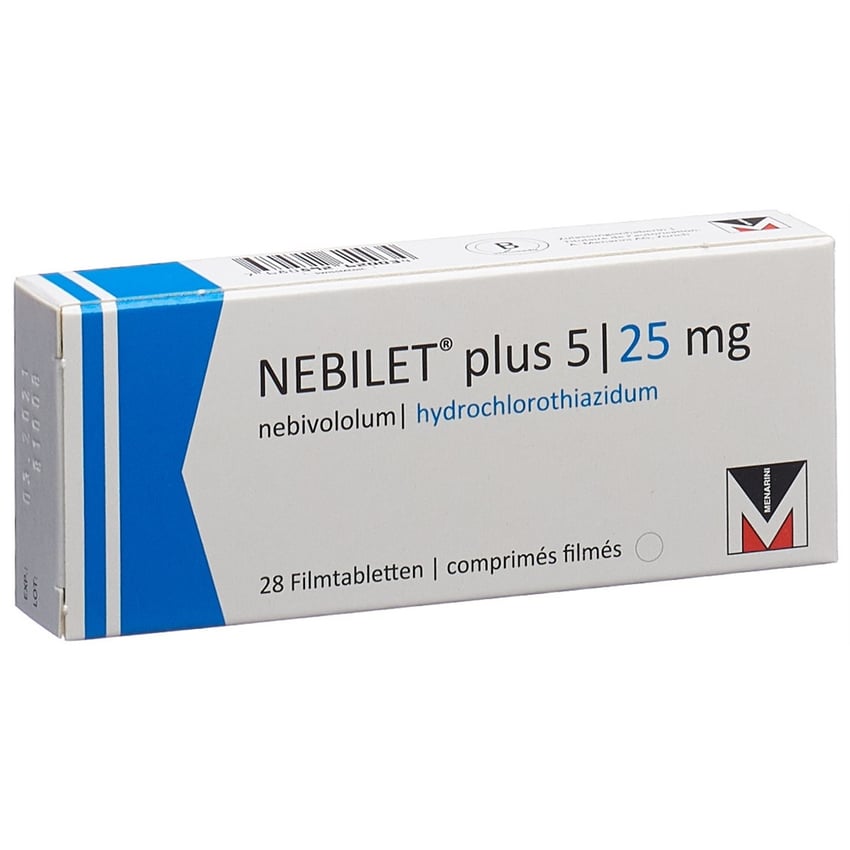 Nebilet plus 5/12,5 mg, Filmtabletten