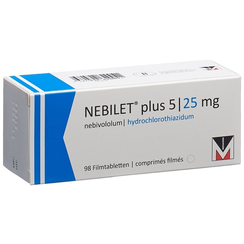 Nebilet plus 5/12,5 mg, Filmtabletten