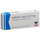 Nebilet plus 5/25 mg, Filmtabletten