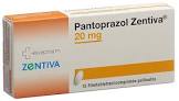 Pantoprazol Zentiva 20 mg, Filmtabletten