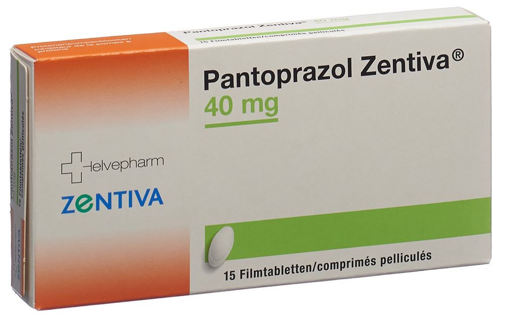 Pantoprazol Zentiva 20 mg, Filmtabletten