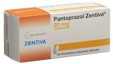 Pantoprazol Zentiva 20 mg, Filmtabletten