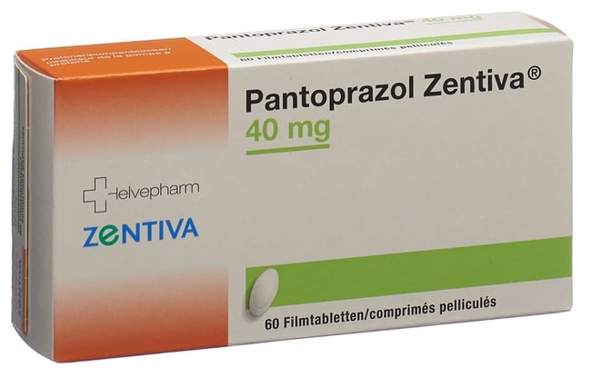 Pantoprazol Zentiva 40 mg, Filmtabletten