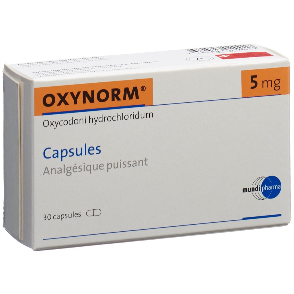 OXYNORM caps 5 mg 30 pce