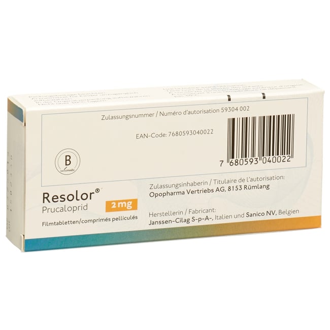 Resolor 2 mg, Filmtabletten