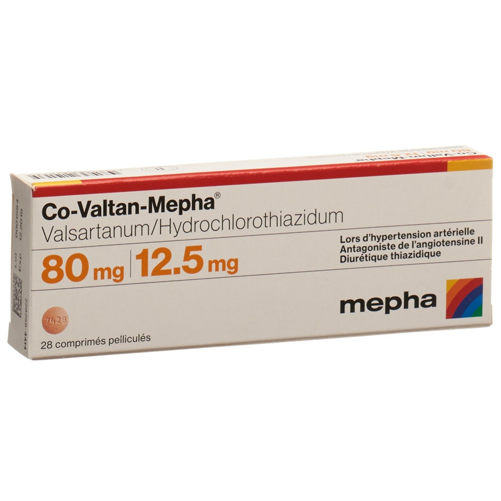 CO-VALTAN Mepha cpr pell 80/12.5 mg 28 pce