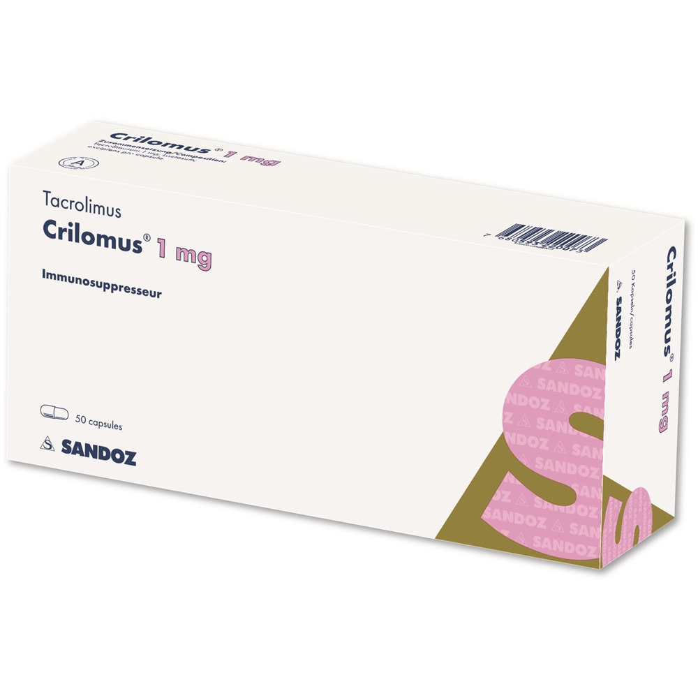 CRILOMUS caps 1 mg 50 pce