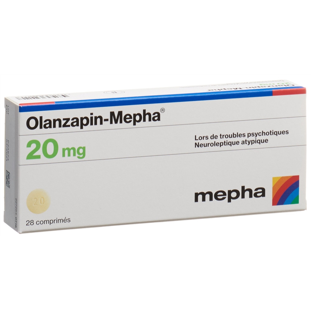 Olanzapin-Mepha 7.5, Tabletten